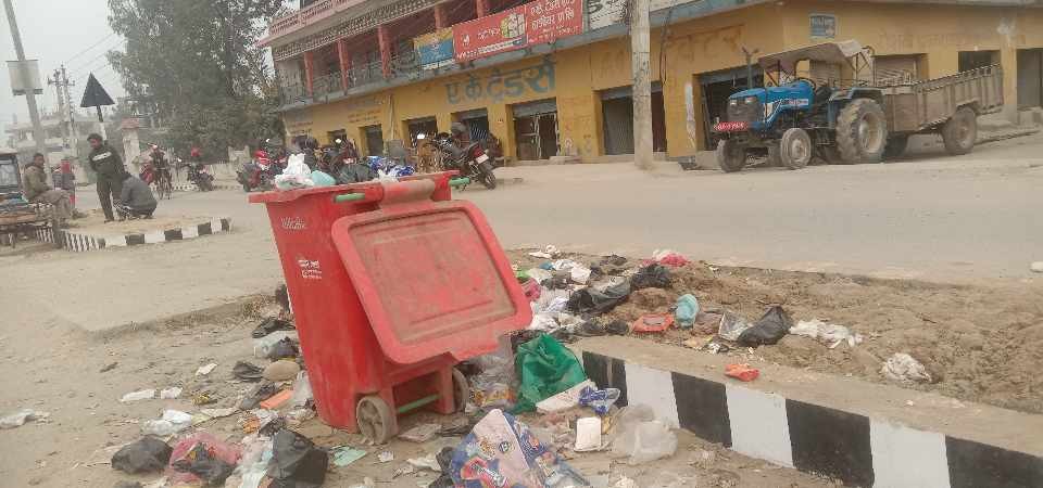 फोहोर व्यवस्थापनमा चुनौतिः निकास निकाल्ने पालिकाको प्रयास