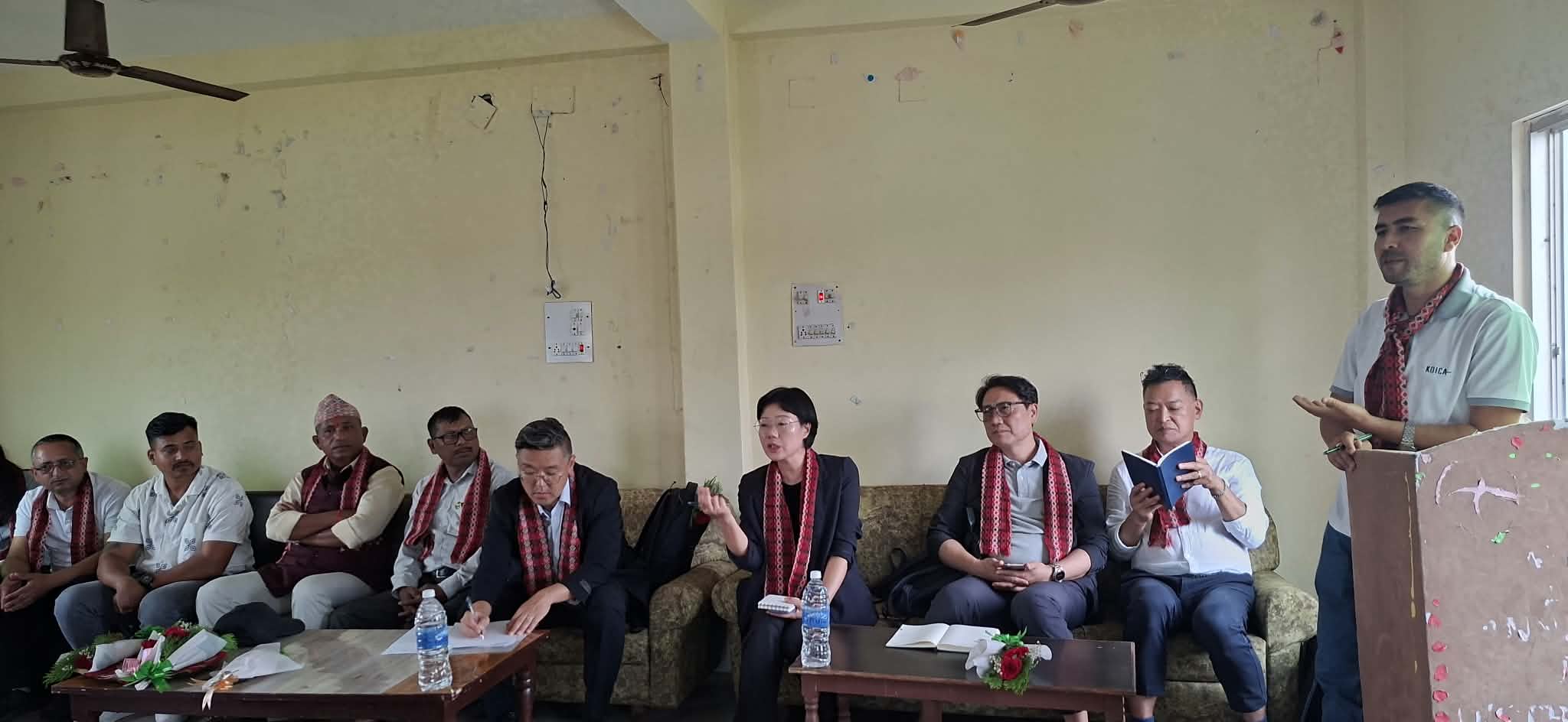 आंगिक पोलिटेक्निकको सम्भाव्यता अध्ययन गर्न कोइकाको टोली टीकापुरमा