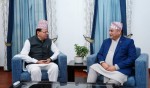 उत्तराखण्डका मुख्यमन्त्री धामी र मुख्यमन्त्री शाहबिच भेटवार्ता