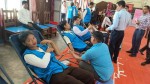 रक्तदान दिवसमा ९० पिन्ट रगत संकलन