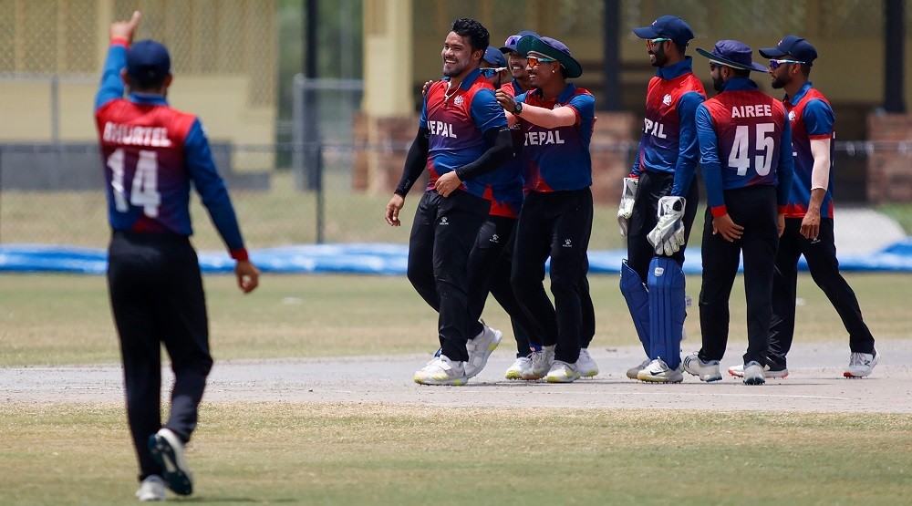 नेपालद्वारा स्कटल्याण्ड पराजित