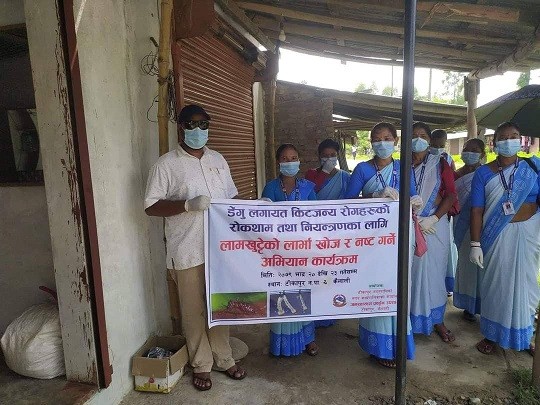 लामखुट्टे लार्भा खोज र नष्ट अभियान सुरु