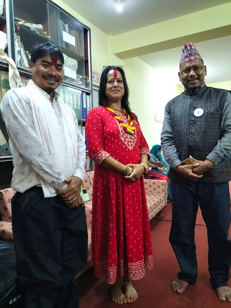 रेशम चौधरी पत्नी रञ्जिता श्रेष्ठ कैलाली–१ बाट उम्मेदवार