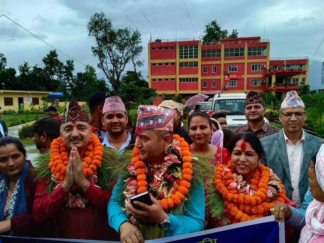 कैलाली क्षेत्र २ मा रावलको उम्मेदवारी दर्ता