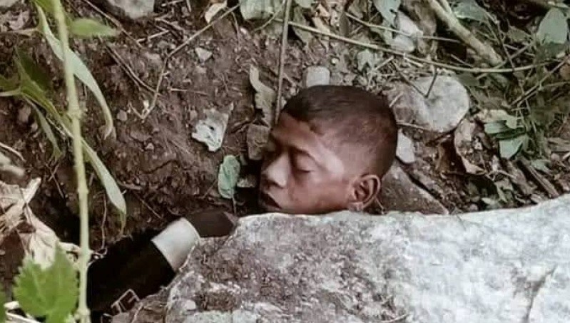 तरुल कोर्ने क्रममा च्यापिएर बालकको मृत्यु