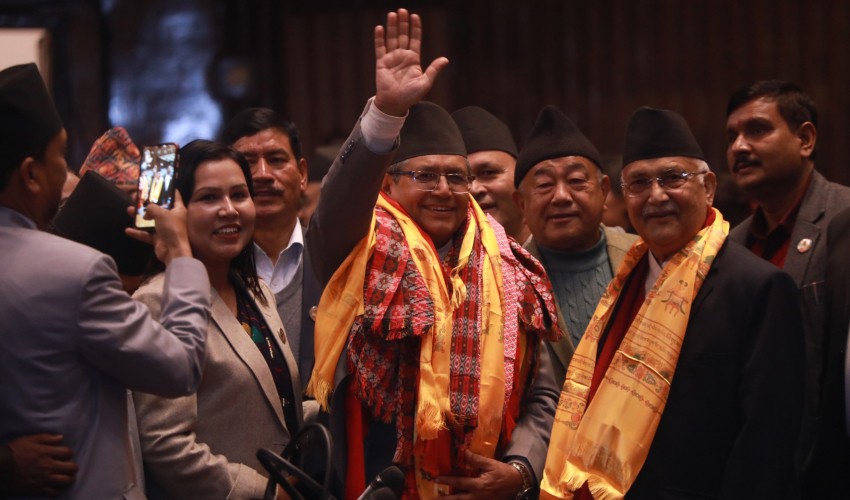 सभामुखमा घिमिरे निर्वाचित