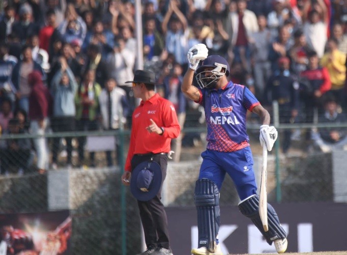 दीपेन्द्र र कुशलको उत्कृष्ट ब्याटिङले नेपालको लगातार दोस्रो जित