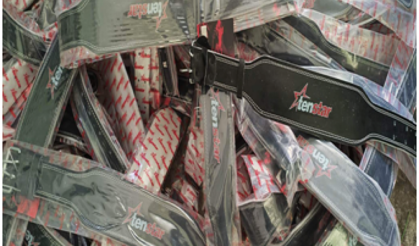 ६ लाख बढीका अवैध सामान बरामद