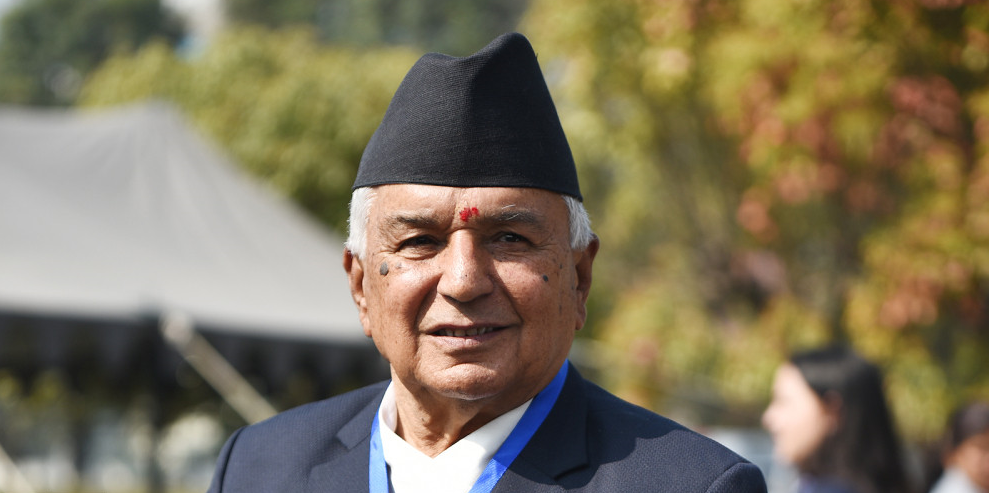 राष्ट्रपतिमा काँग्रेस नेता पौडेल निर्वाचित