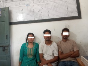 साढे दुई किलो लागुऔषध अफिमसहित तीन पक्राउ