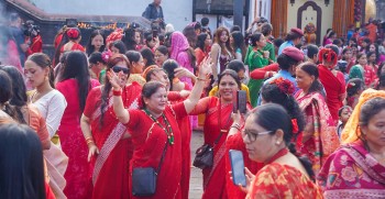 आज हरितालिका तीजः पूजा आराधना गरी मनाइँदै