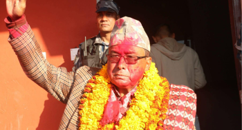 अछाम १ मा भीम रावललाई पराजित गर्दै काँग्रेसका स्वाँर विजयी