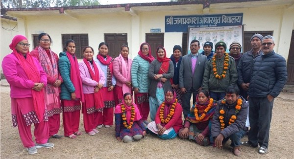 जनप्रकाश आधारभूत विद्यालयको व्यवस्थापन समिति गठन