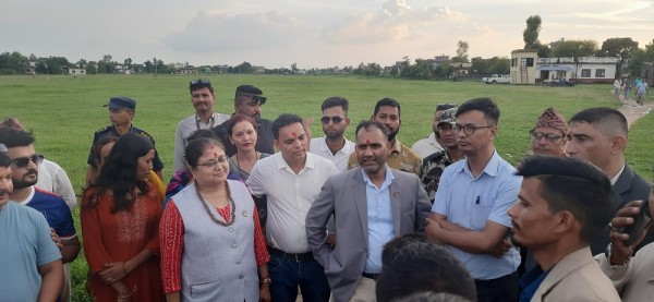 टीकापुर विमानस्थल सञ्चालन सम्भावनाबारे अध्ययन गर्छौं : मन्त्री पौडेल