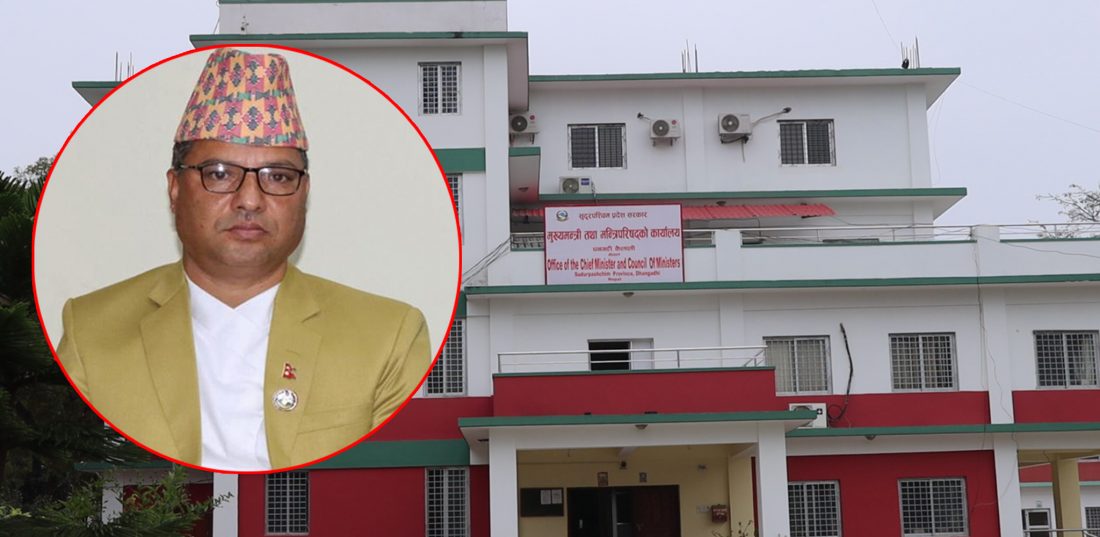 मुख्यमन्त्री सोडारीले राजिनामा दिए